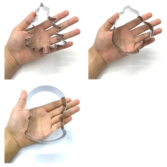 Winter Christmas Cookie Cutter Set - 3 Pieces - Picture 3 of 3